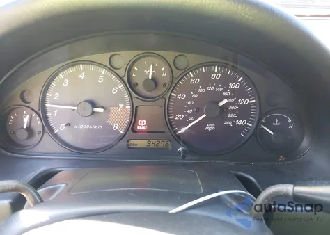 1999 Mazda Mx-5 Miata Leather Pkg/Popular Equipment Pkg/Sports Pkg/Touring Pkg из США, поврежденный, VIN JM1NB3532X0124964